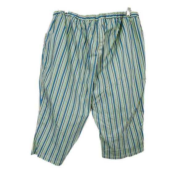 Vintage Copacabana petites size 22 striped Bermuda shorts - Picture 2 of 7